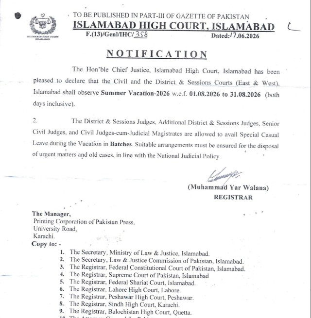 Notification