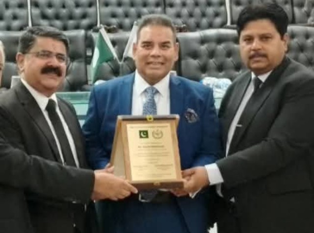 Mr. Khalid Mahmood, a distinguished British-Pakistani politician